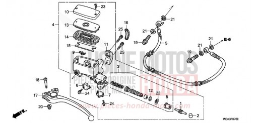 MAITRE-CYLINDRE GL1800A5 de 2005